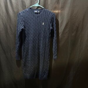 Polo by Ralph Lauren Navy Long Sleeve Dress